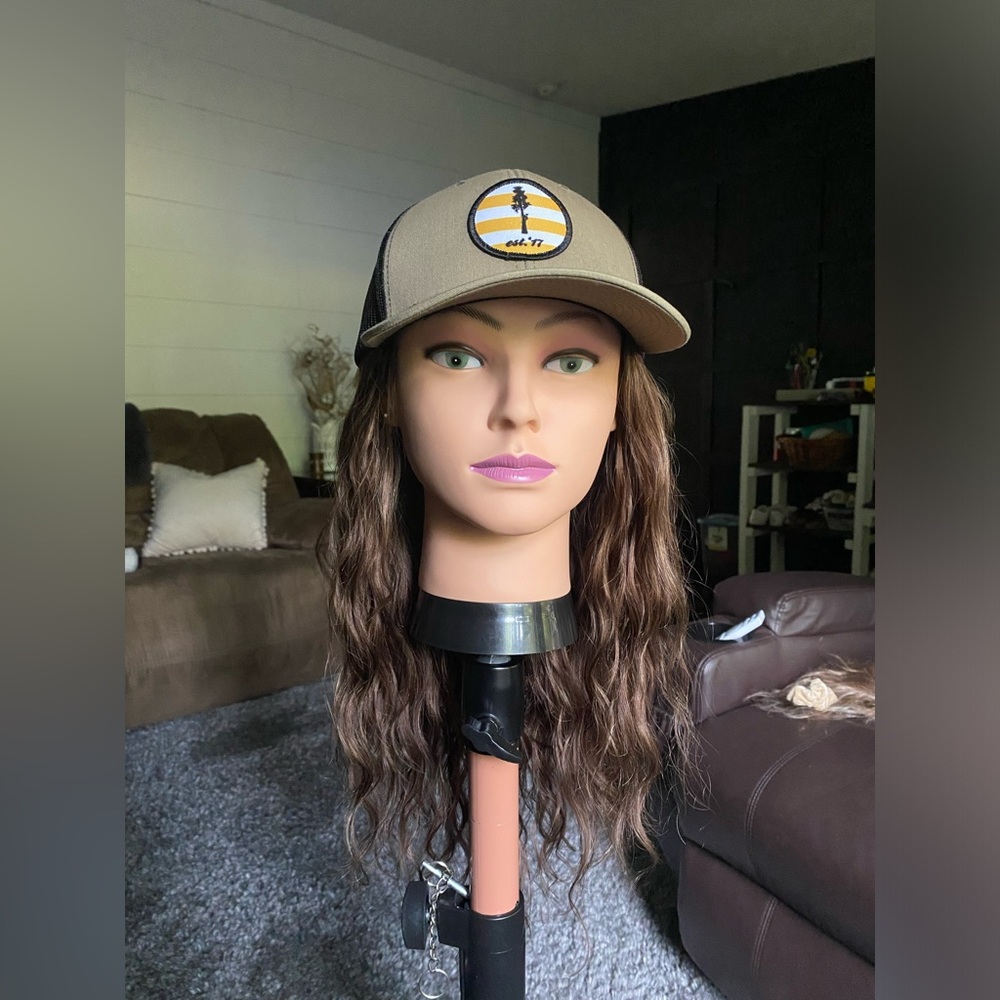Brazilian human hair comfort hat wig